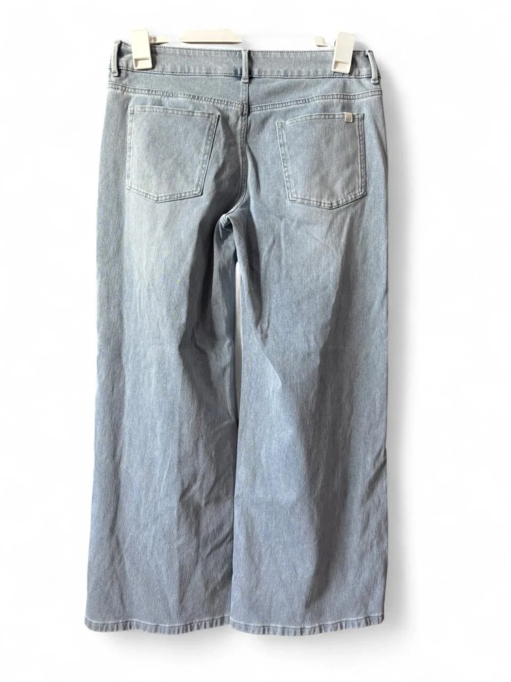 HALARA Light Blue Wide-Leg High-Rise Jeans
